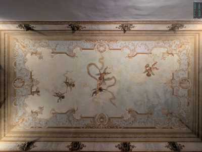 Firm� gli incantevoli soffitti di palazzo Colonna de Robertis...